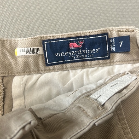 Boys Vineyards Vines breaker khaki pants size 7 - Picture 8 of 9